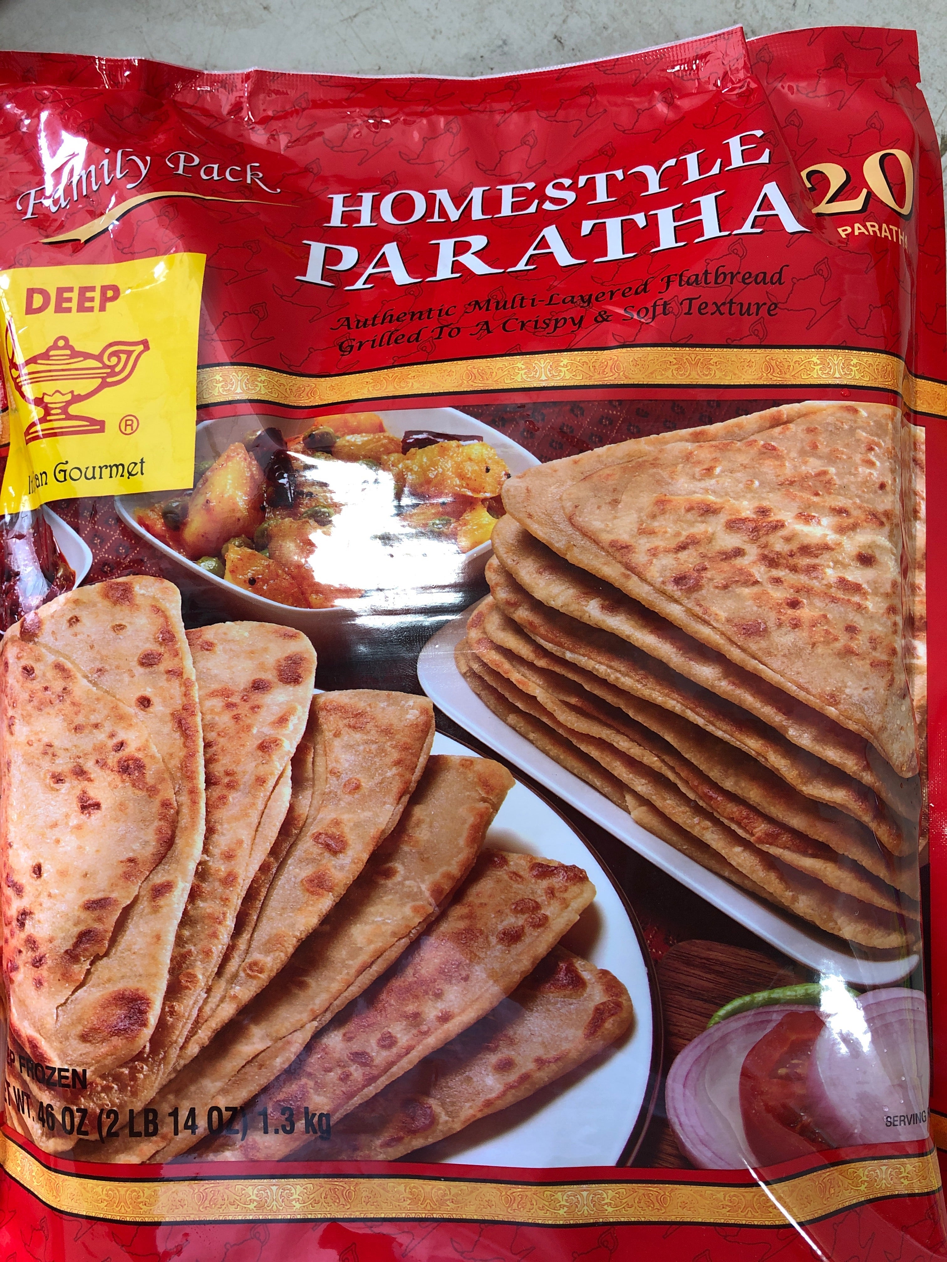 Deep Homestyle paratha Family pack(20)